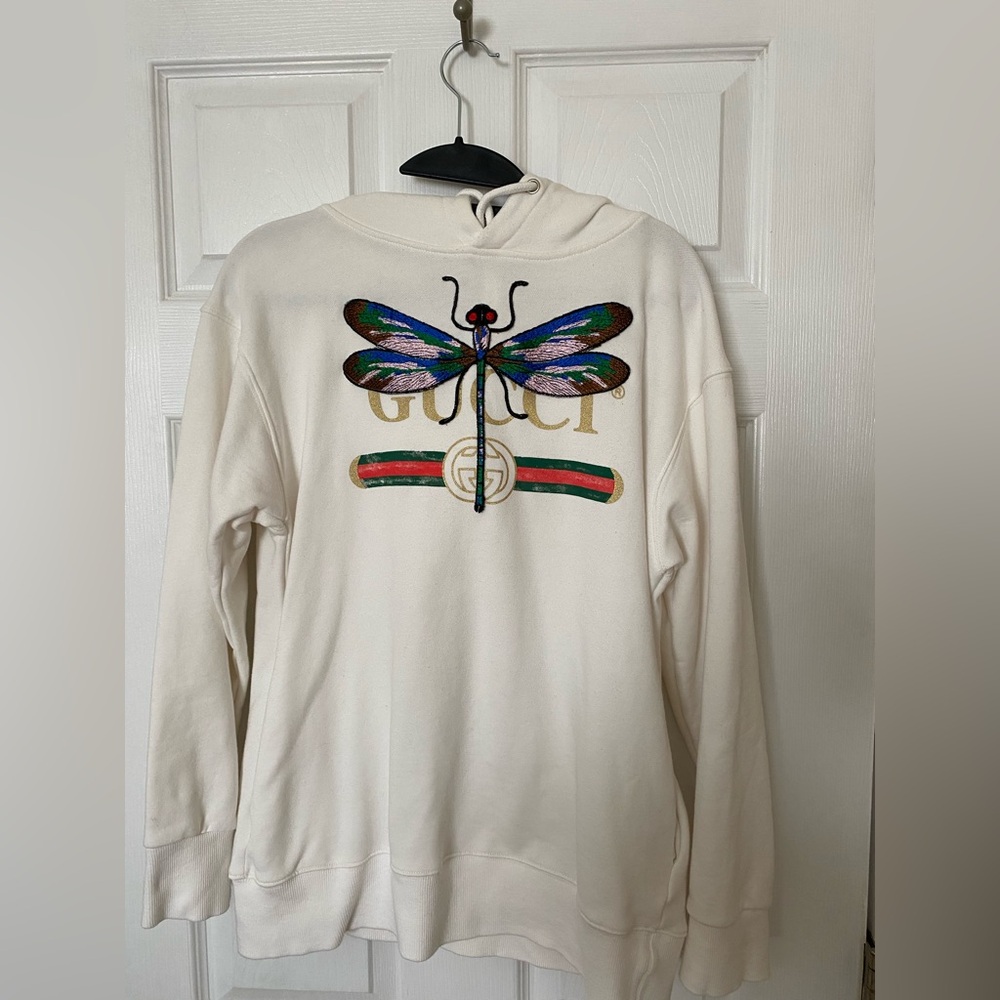 Gucci- dragonfly sweatshirt size L NWT